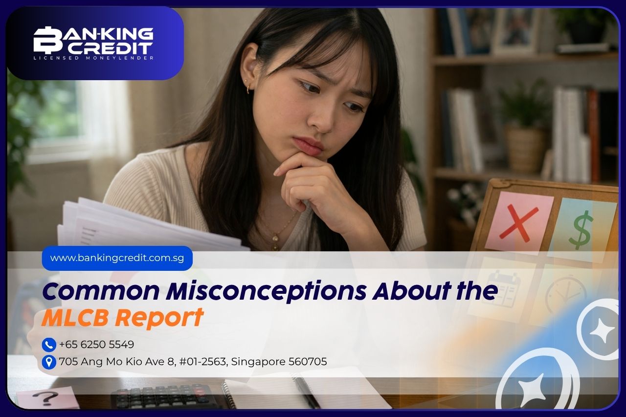 Borrower confused about credit information highlighting misconceptions about MLCB report in Singapore